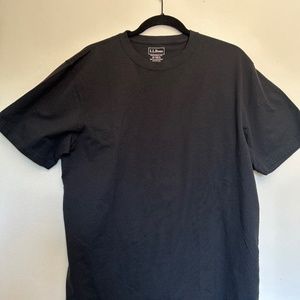 LLBean Black Mens T-Shirts